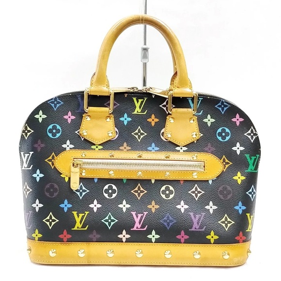 Louis Vuitton Handbags - SOLD‼️Louis Vuitton LV Hand Bag Alma PM Noir Black Monogram Multicolor